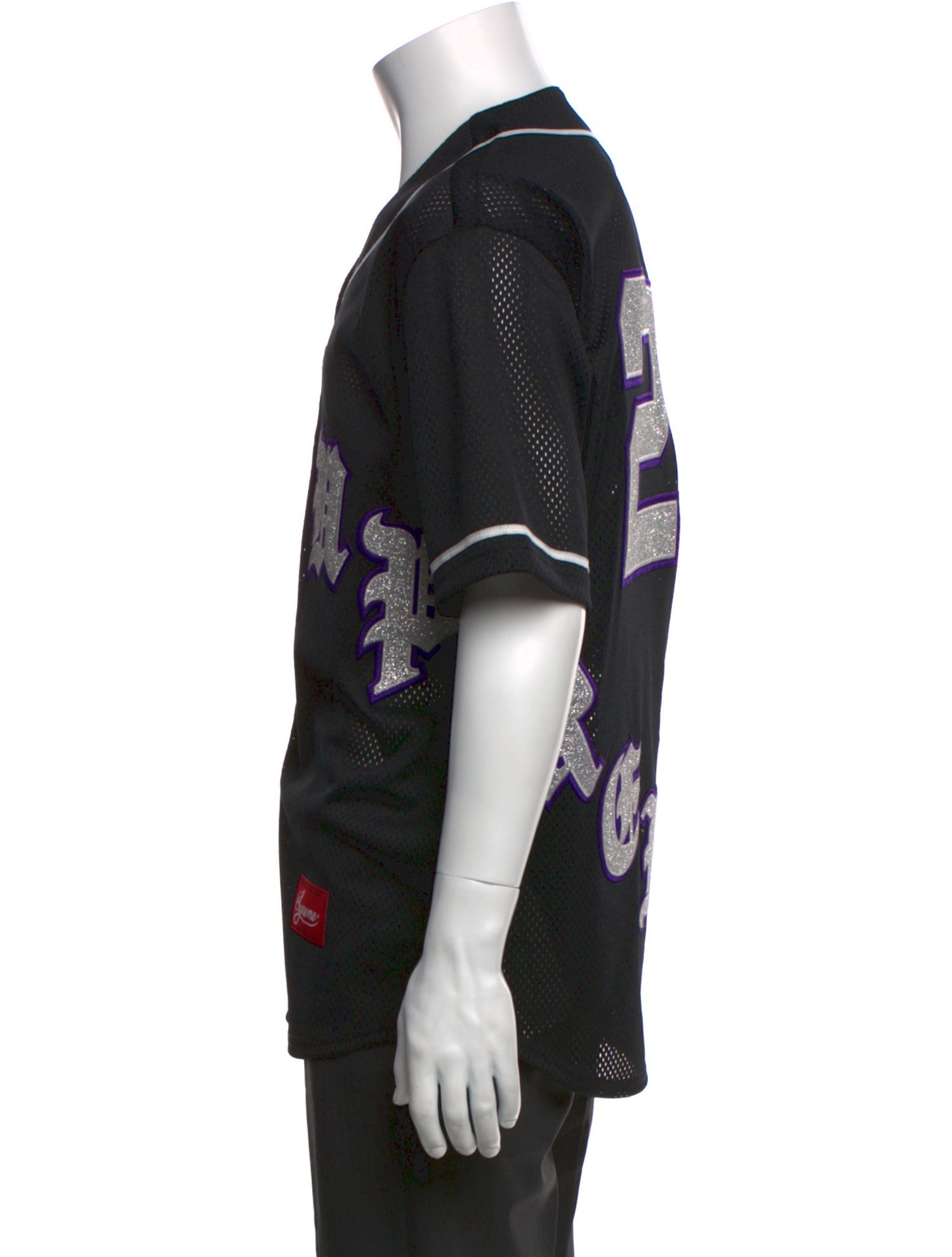 Supreme 2025 Old English Baseball Jersey Cardigan