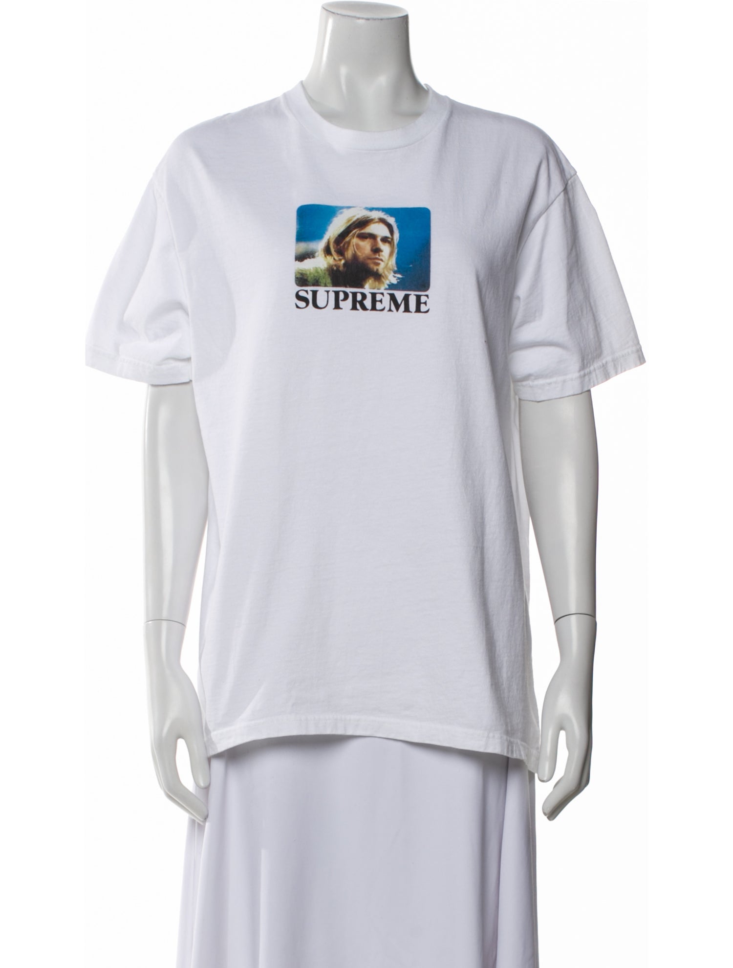 Supreme Graphic Print Crew Neck T-Shirt