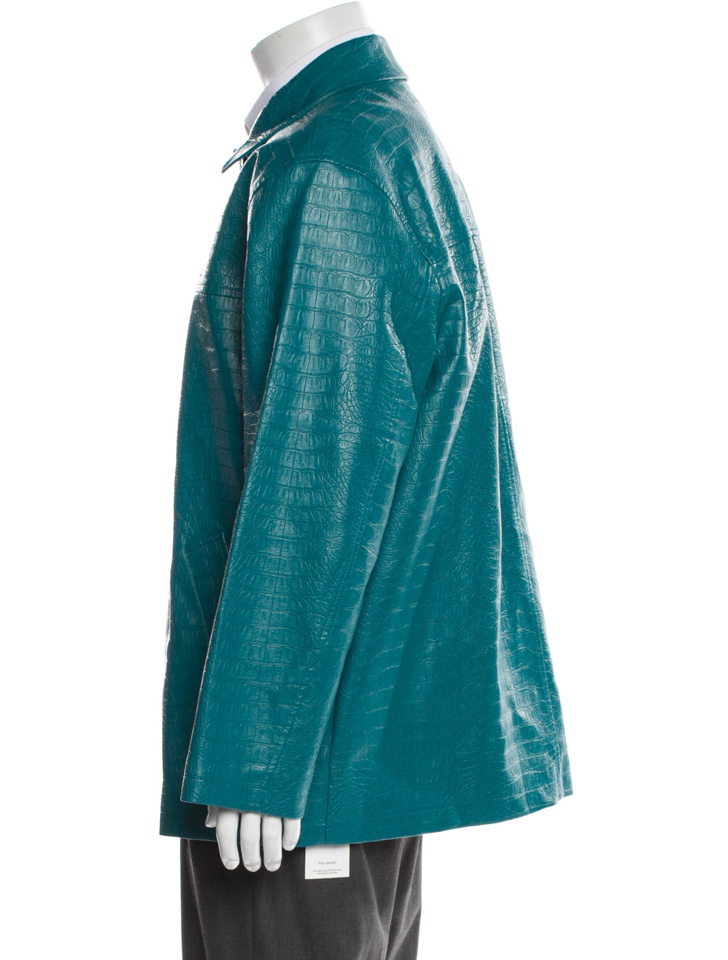 Supreme 2022 Faux Croc Car Moto Jacket