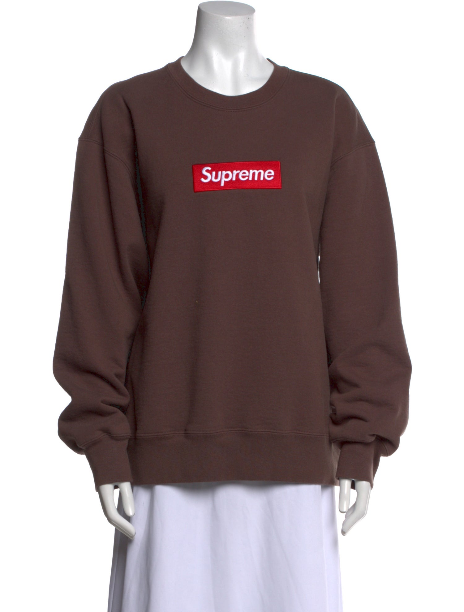 Supreme Graphic Print Crew Neck Sweatshirt
