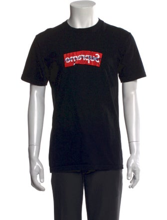 Comme des Garçons x Supreme Box Logo Graphic Print T-Shirt