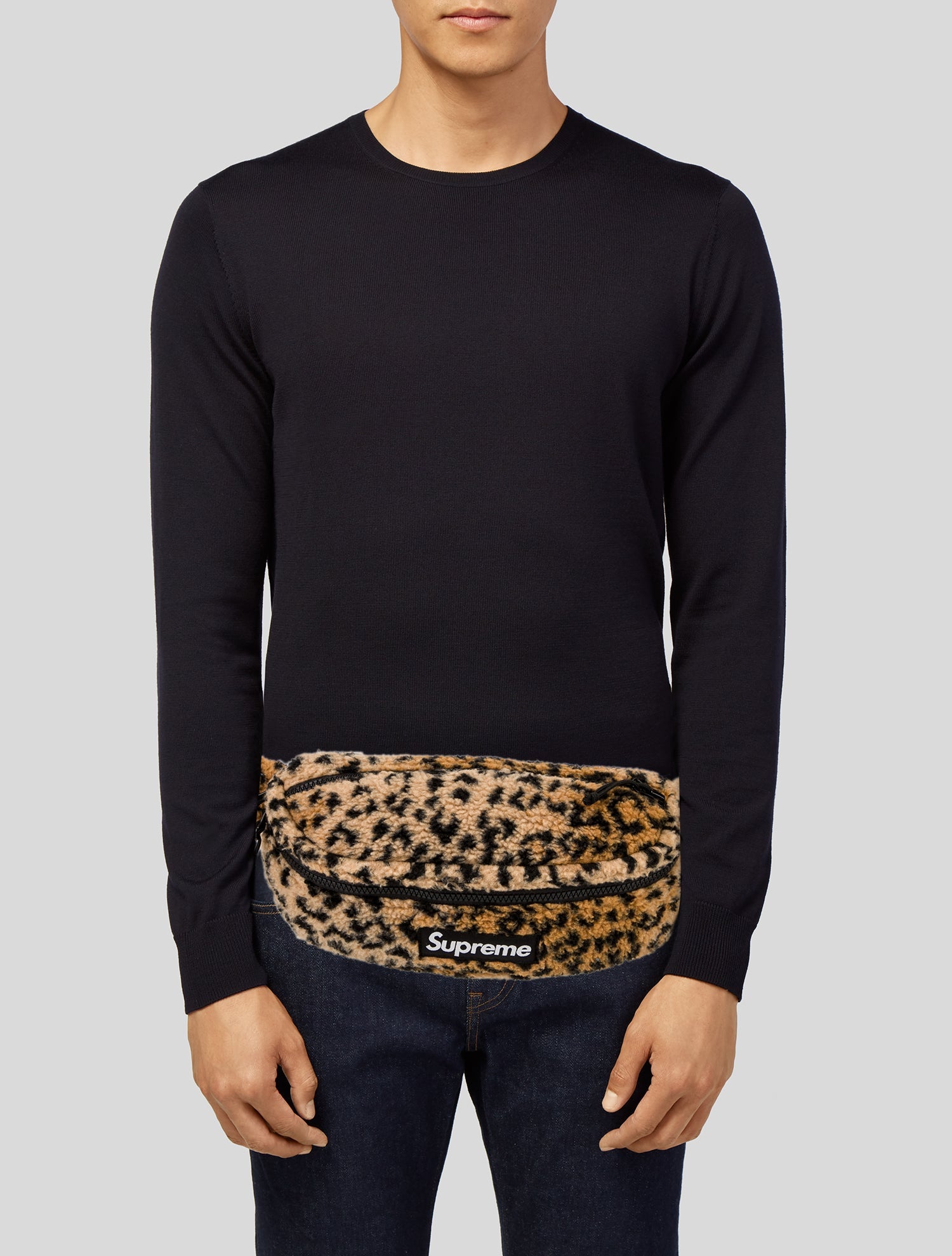 Supreme Faux Fur Leopard Fleece