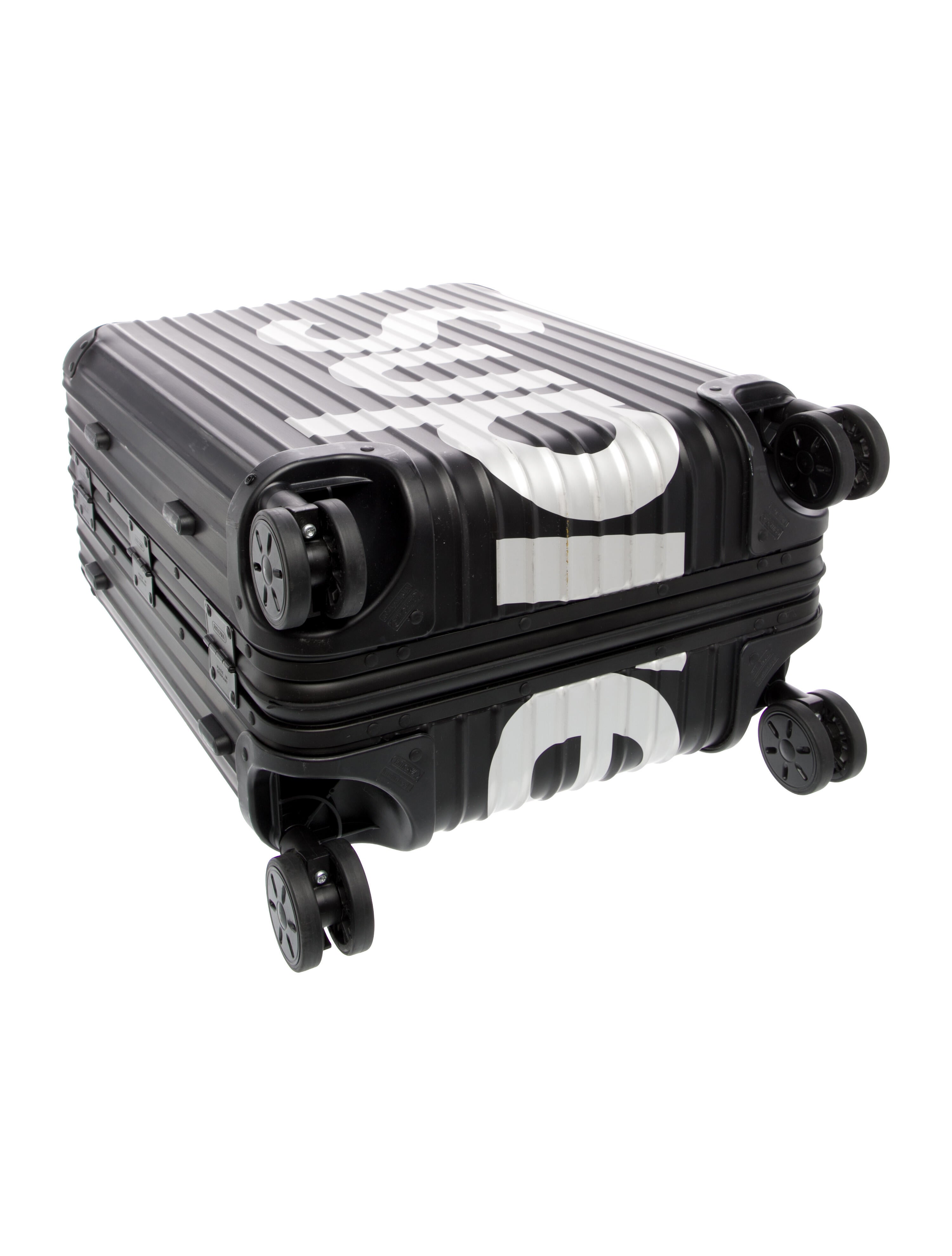Supreme x Rimowa Topas Multiwheel 45L - Black Suitcases, Luggage