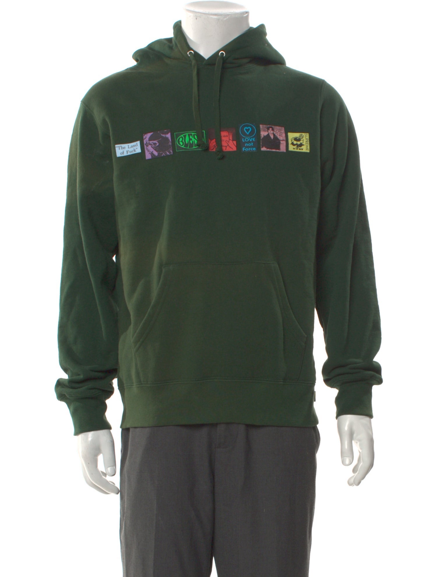 Supreme 2018 Graphic Print Hoodie