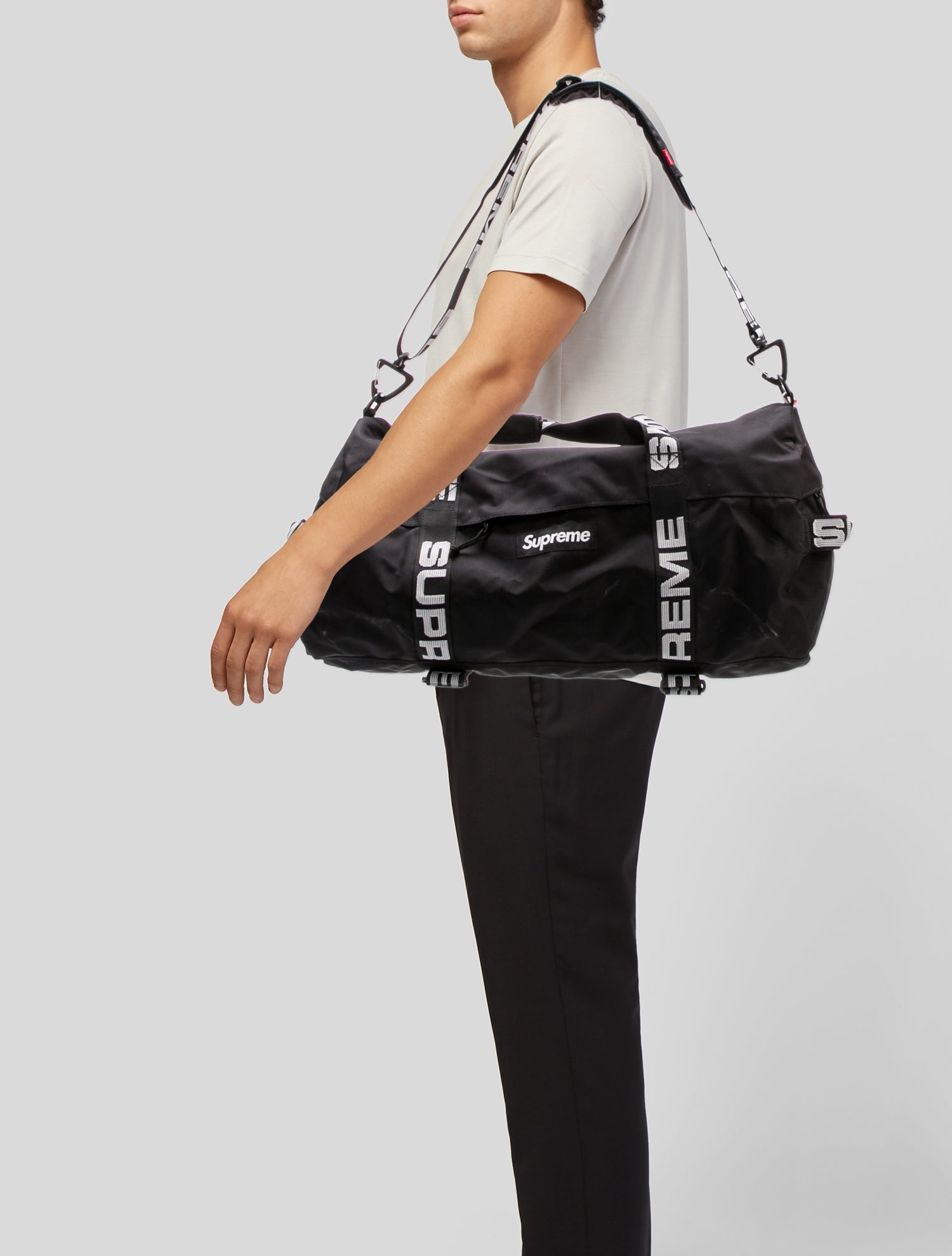 Supreme Nylon Weekender Bag