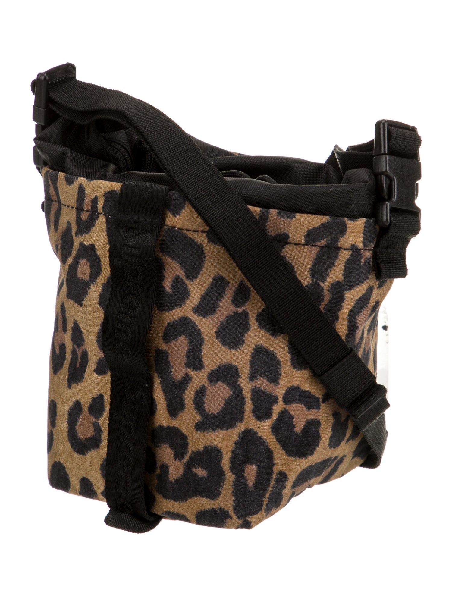 Supreme Nylon Leopard Neck Pouch