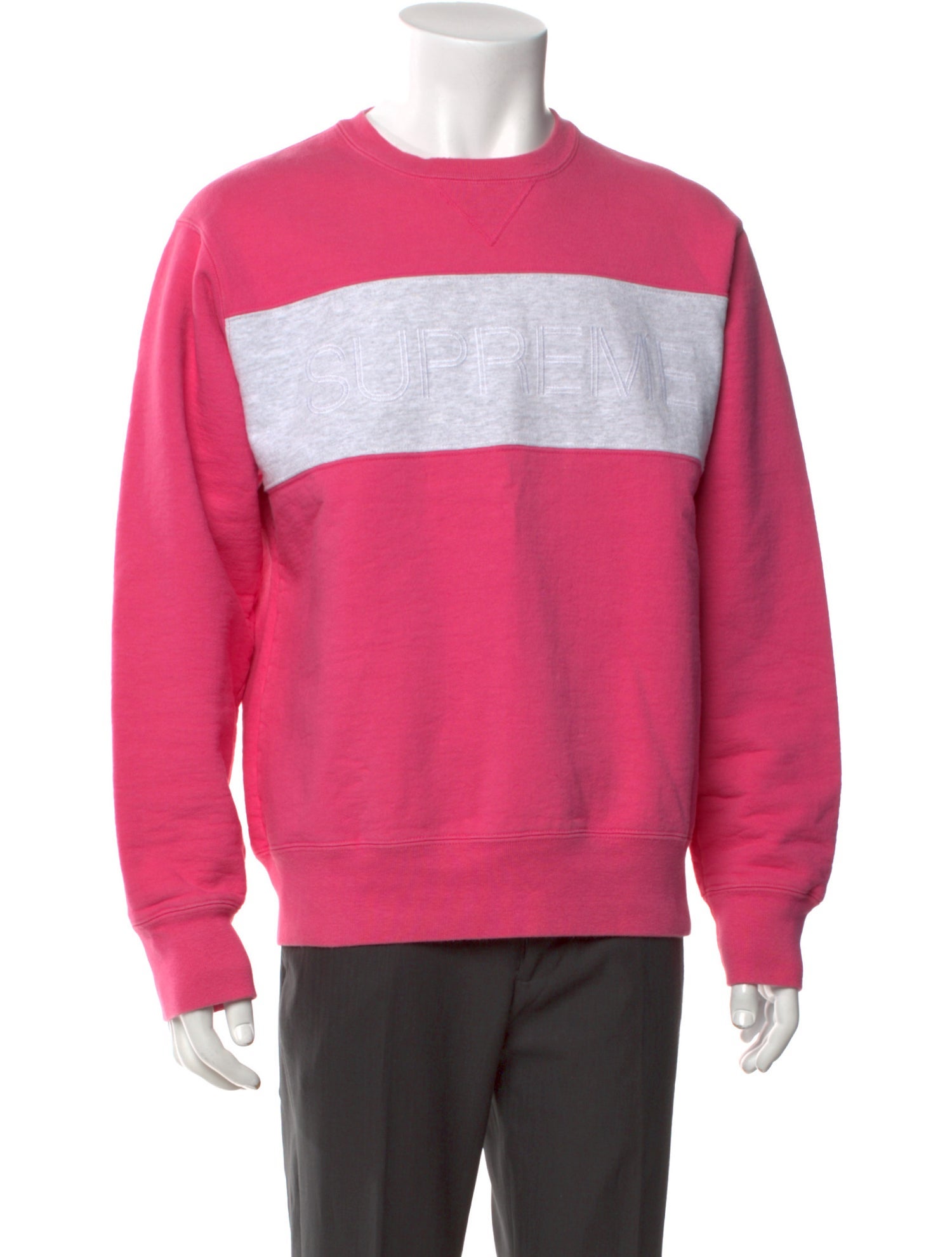 Supreme 2017 Zig Zag Stitch Sweatshirt