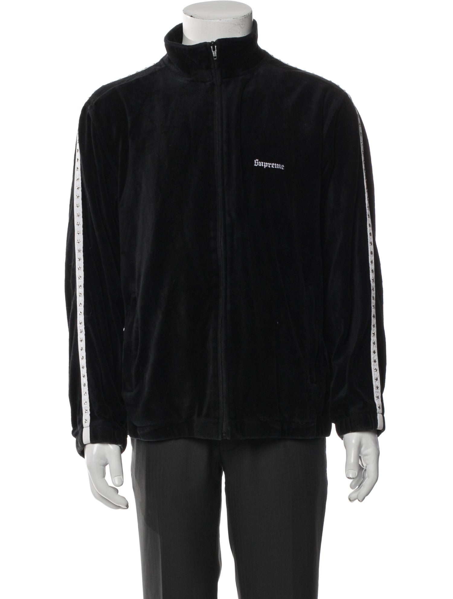 Supreme 2022 Studded Velour Cardigan