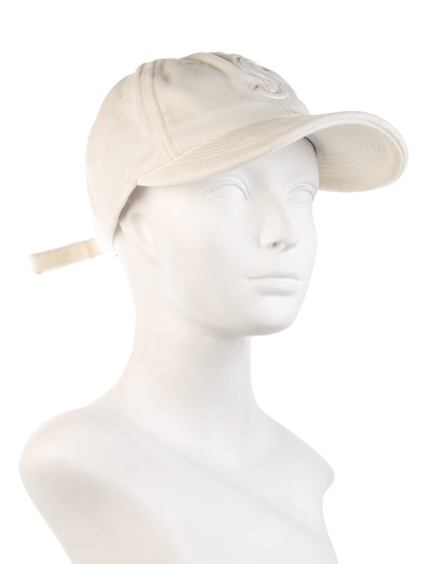 Supreme Velvet S Logo Cap