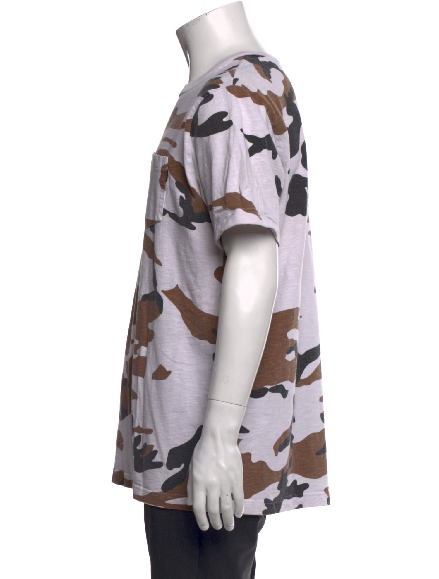 Supreme Camo Camouflage Print T-Shirt