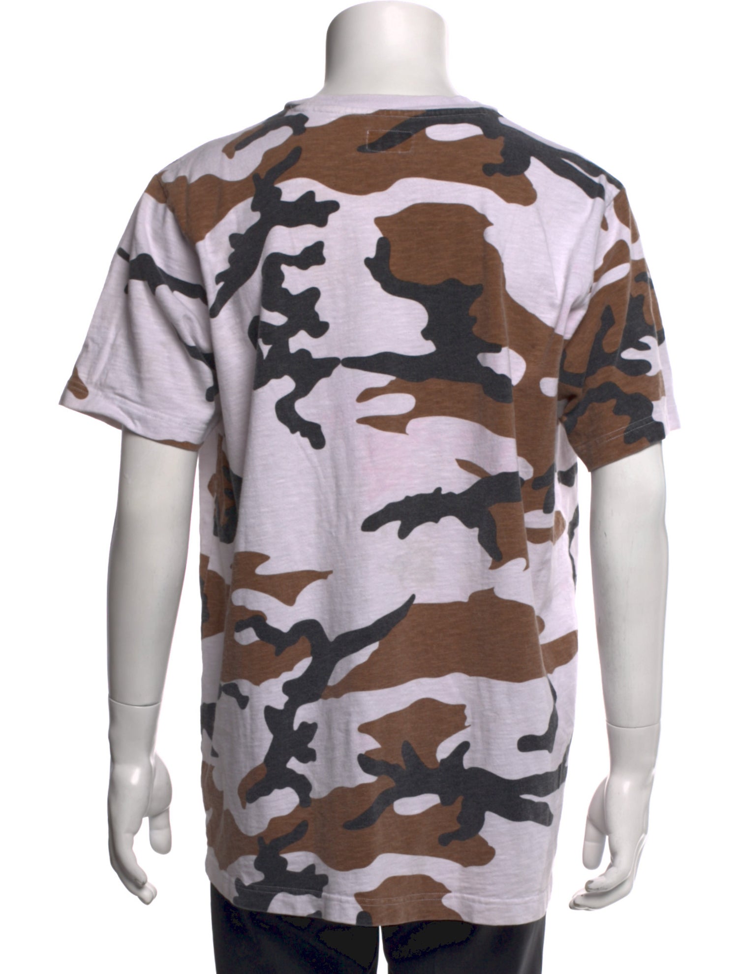 Supreme Camo Camouflage Print T-Shirt