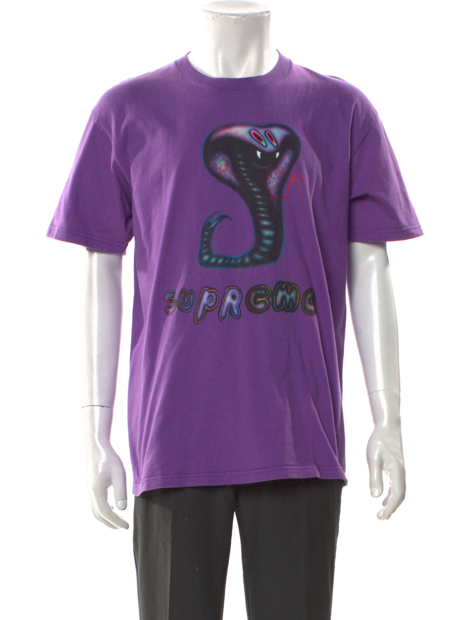 Supreme Graphic Print Crew Neck T-Shirt