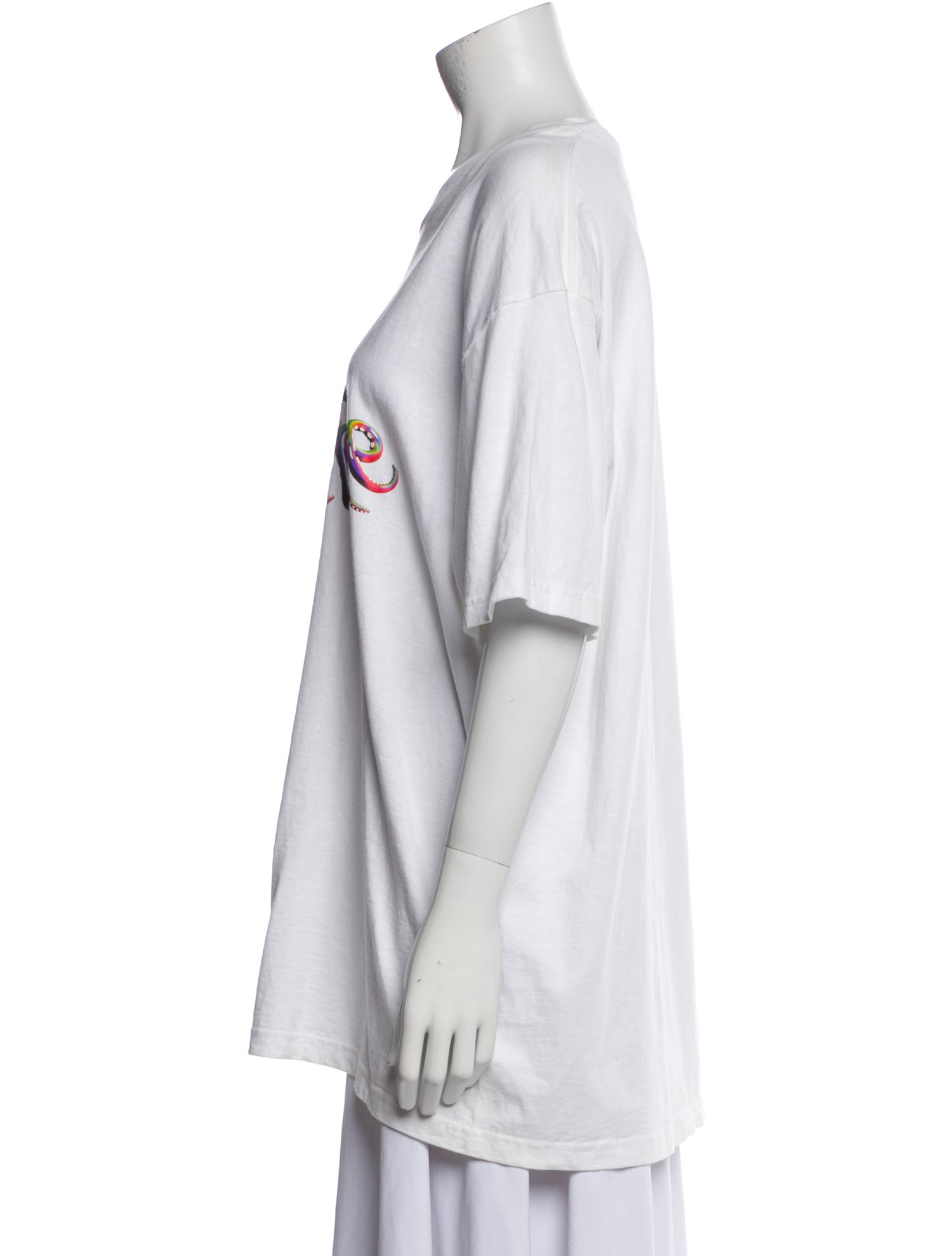 Supreme Graphic Print Crew Neck T-Shirt