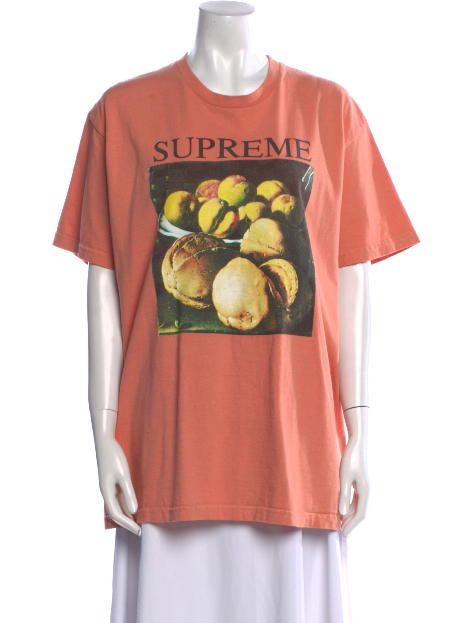 Supreme Graphic Print Crew Neck T-Shirt