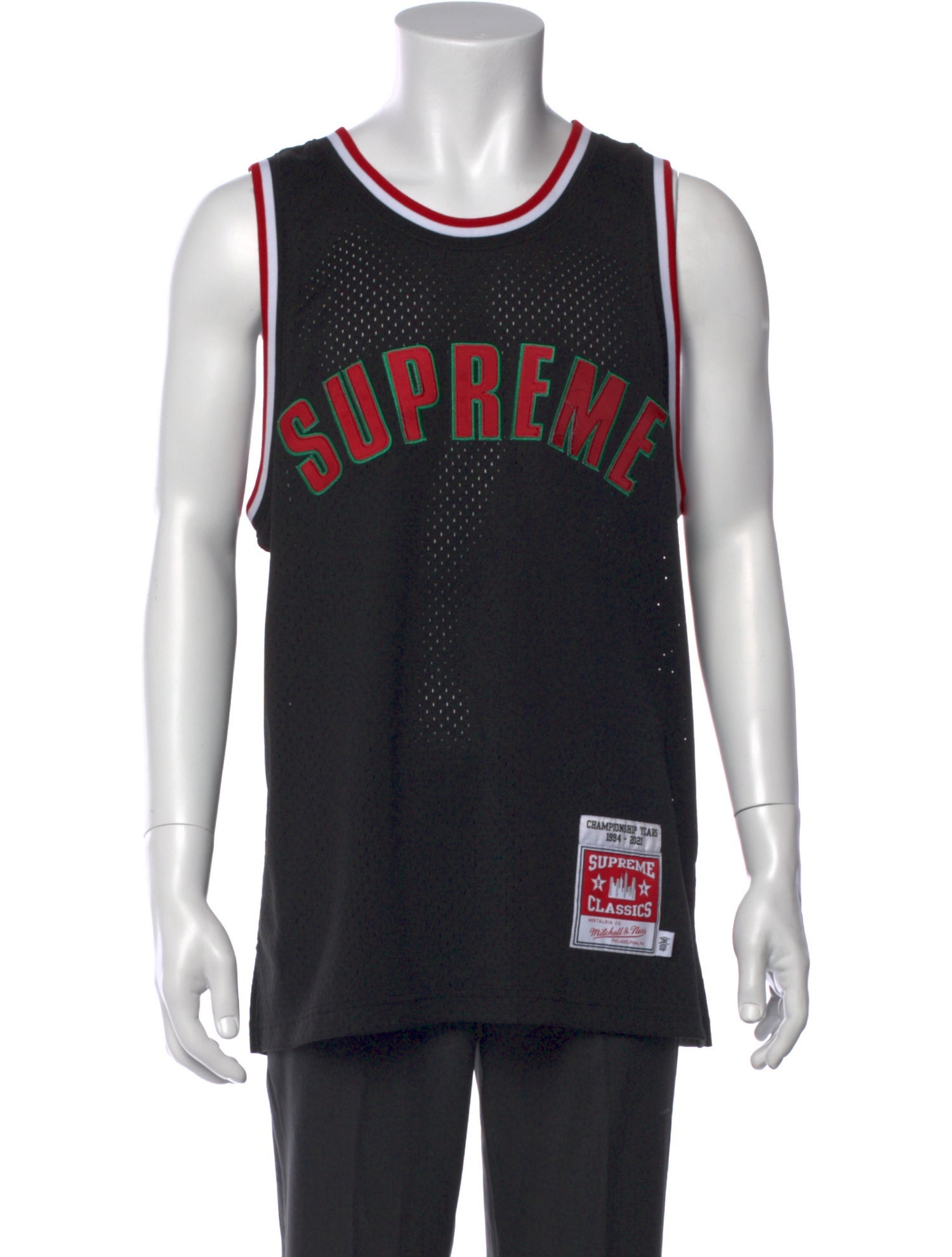Supreme x Mitchell & Ness 2021 Basketball T-Shirt