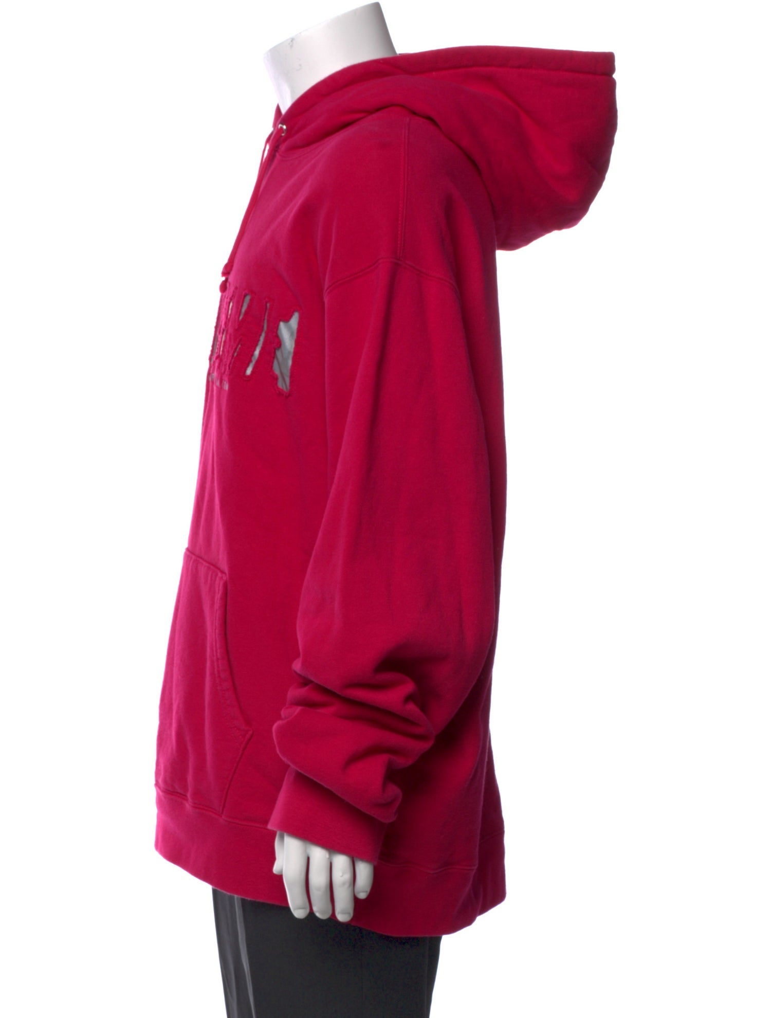 Supreme 2020 Reflective Cutout Hoodie