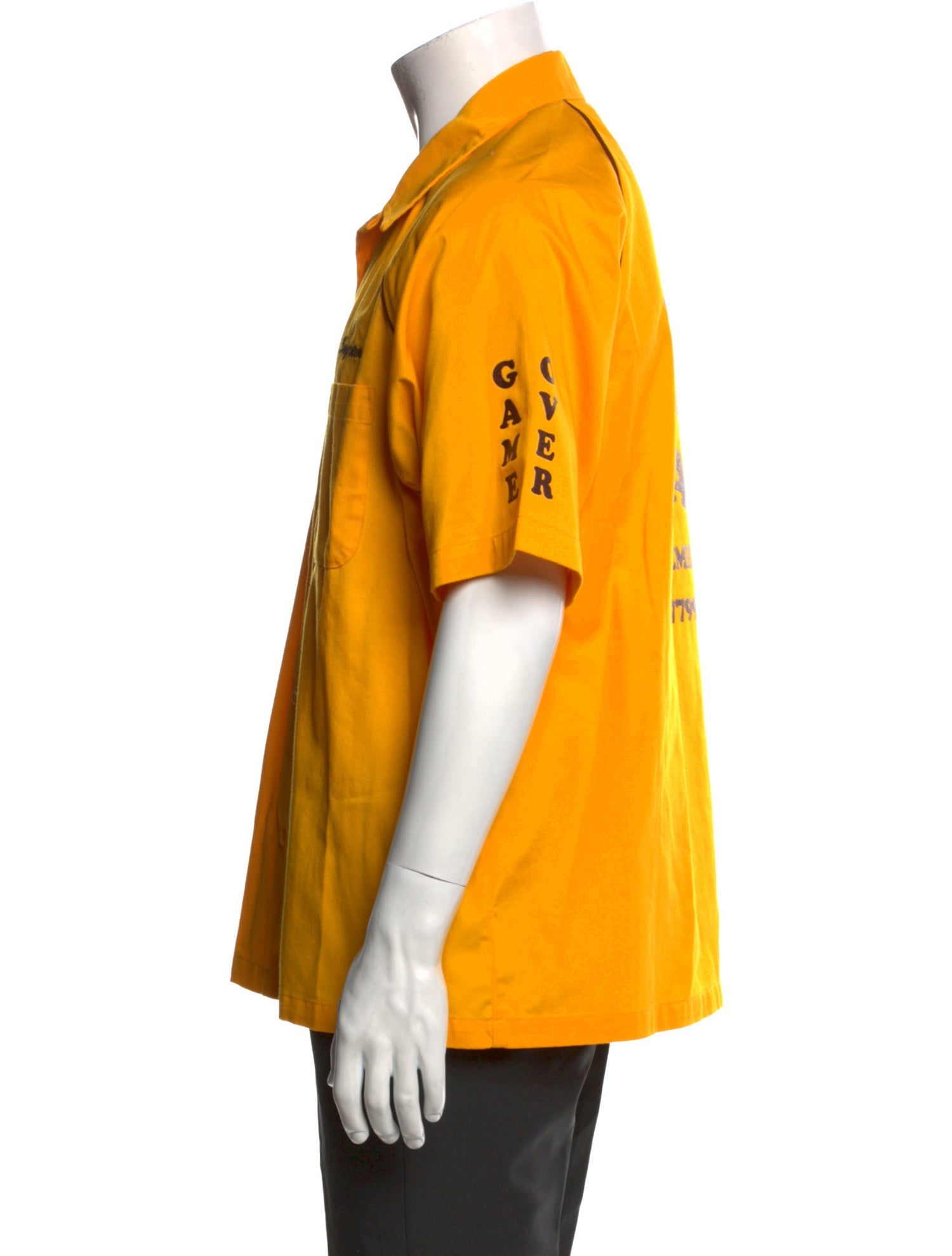 Supreme Signature Logo Crew Neck Polo Shirt