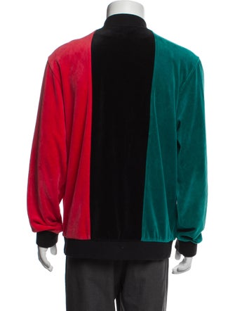 Supreme 2018 Velour Zip Up Jacket Bomber Jacket