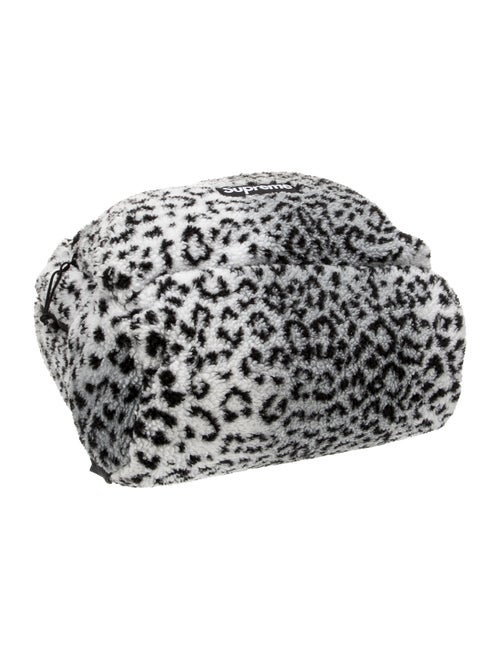 Supreme Leopard Fleece Backpack