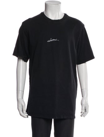 Supreme Script Graphic Print T-Shirt