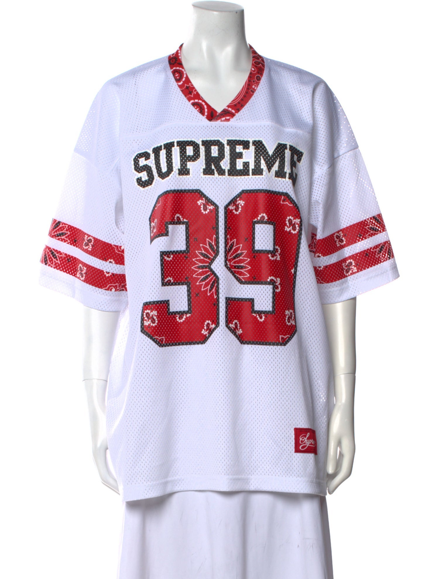 Supreme Graphic Print Crew Neck T-Shirt