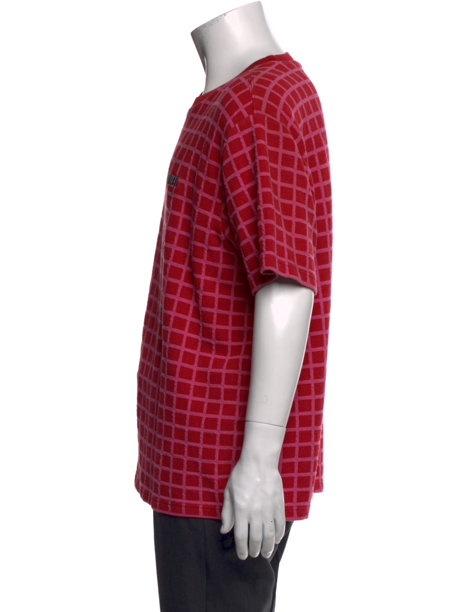 Supreme 2019 Jacquard Grid T-Shirt