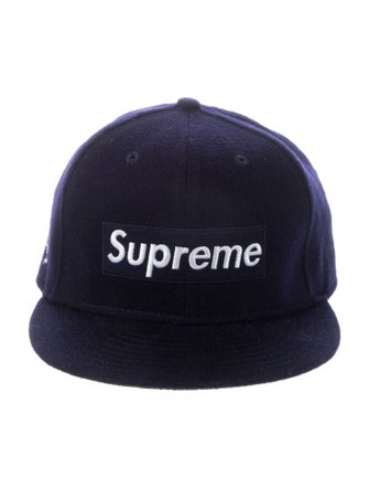 New Era x Supreme x Loro Piana Wool Box Logo Cap