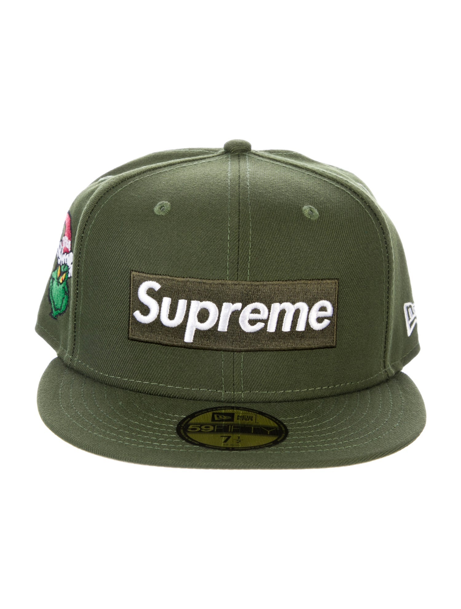 New Era x Supreme x The Grinch Box Logo Cap