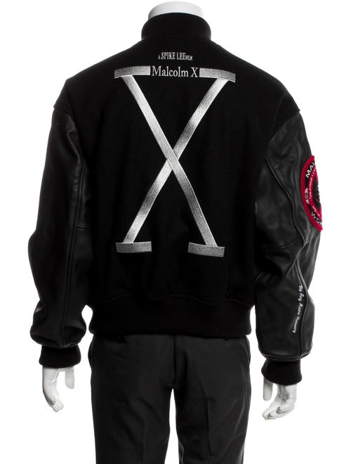 Supreme 2025 X 40 Acres 'Malcom X' Varsity Jacket