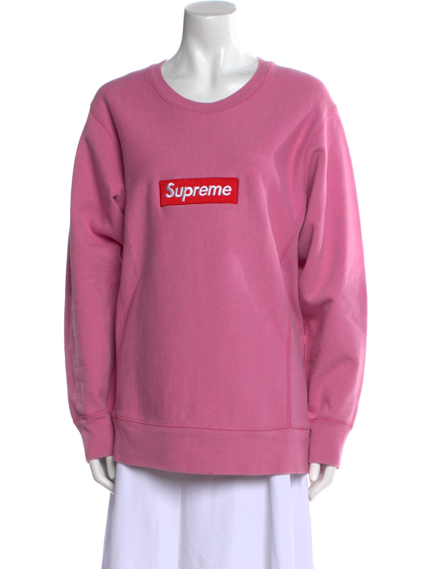 Supreme Graphic Print Crew Neck Sweatshirt