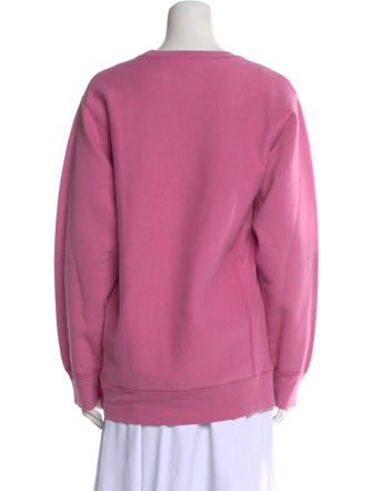 Supreme Graphic Print Crew Neck Sweatshirt