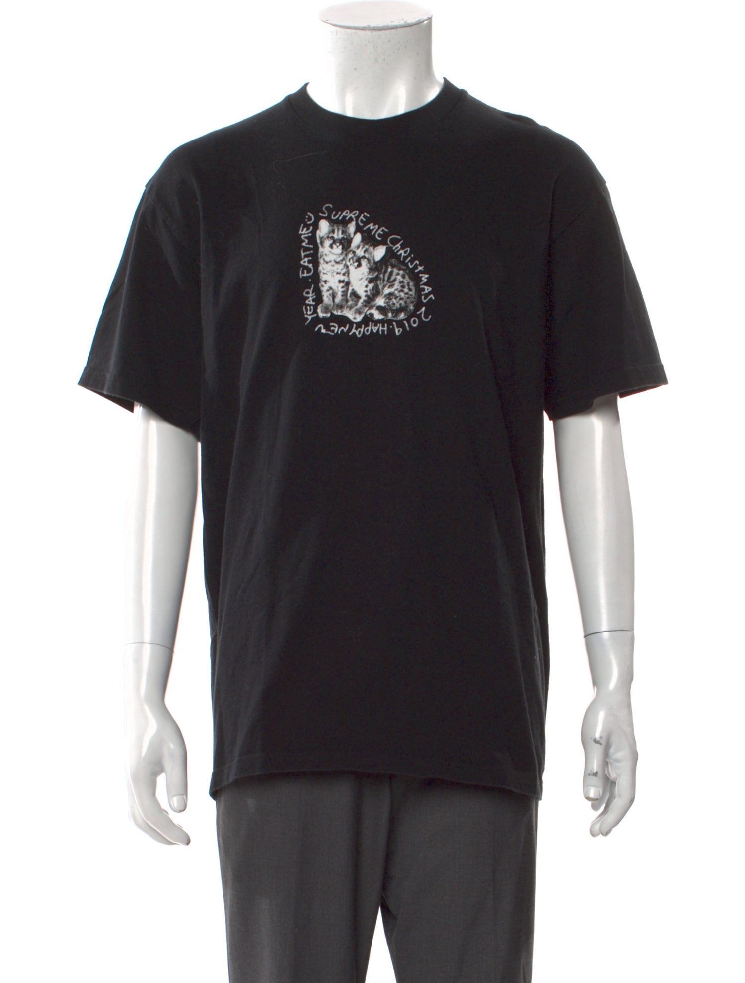 Supreme Graphic Print Crew Neck T-Shirt