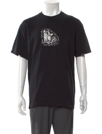 Supreme Graphic Print Crew Neck T-Shirt