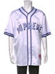 Supreme x Mitchell & Ness 2023 Satin Baseball Shirt