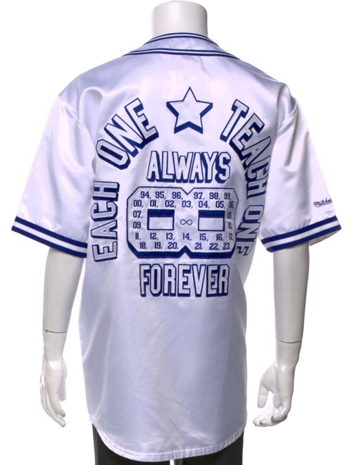 Supreme x Mitchell & Ness 2023 Satin Baseball Shirt