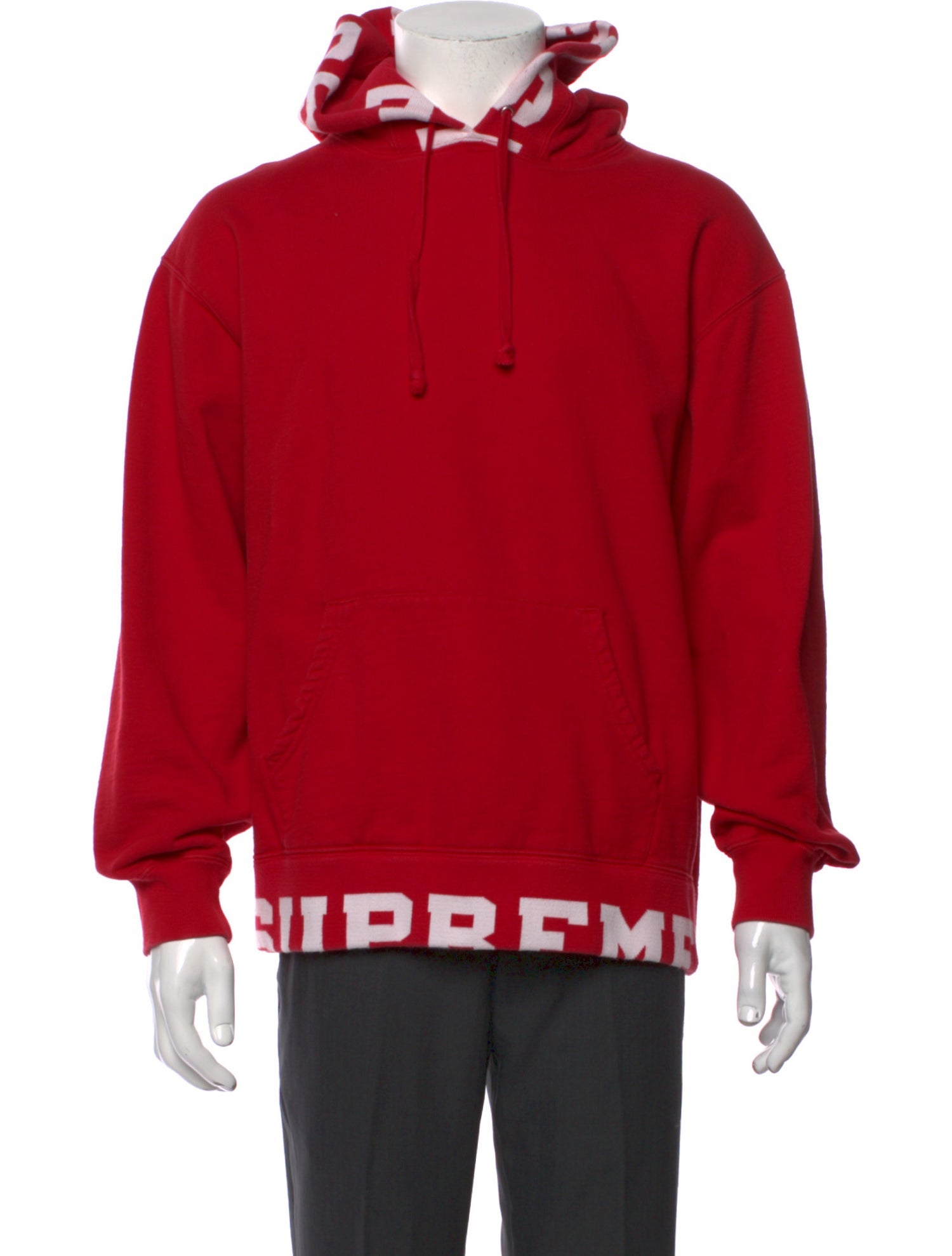 Supreme 2021 Cropped Logo Hoodie