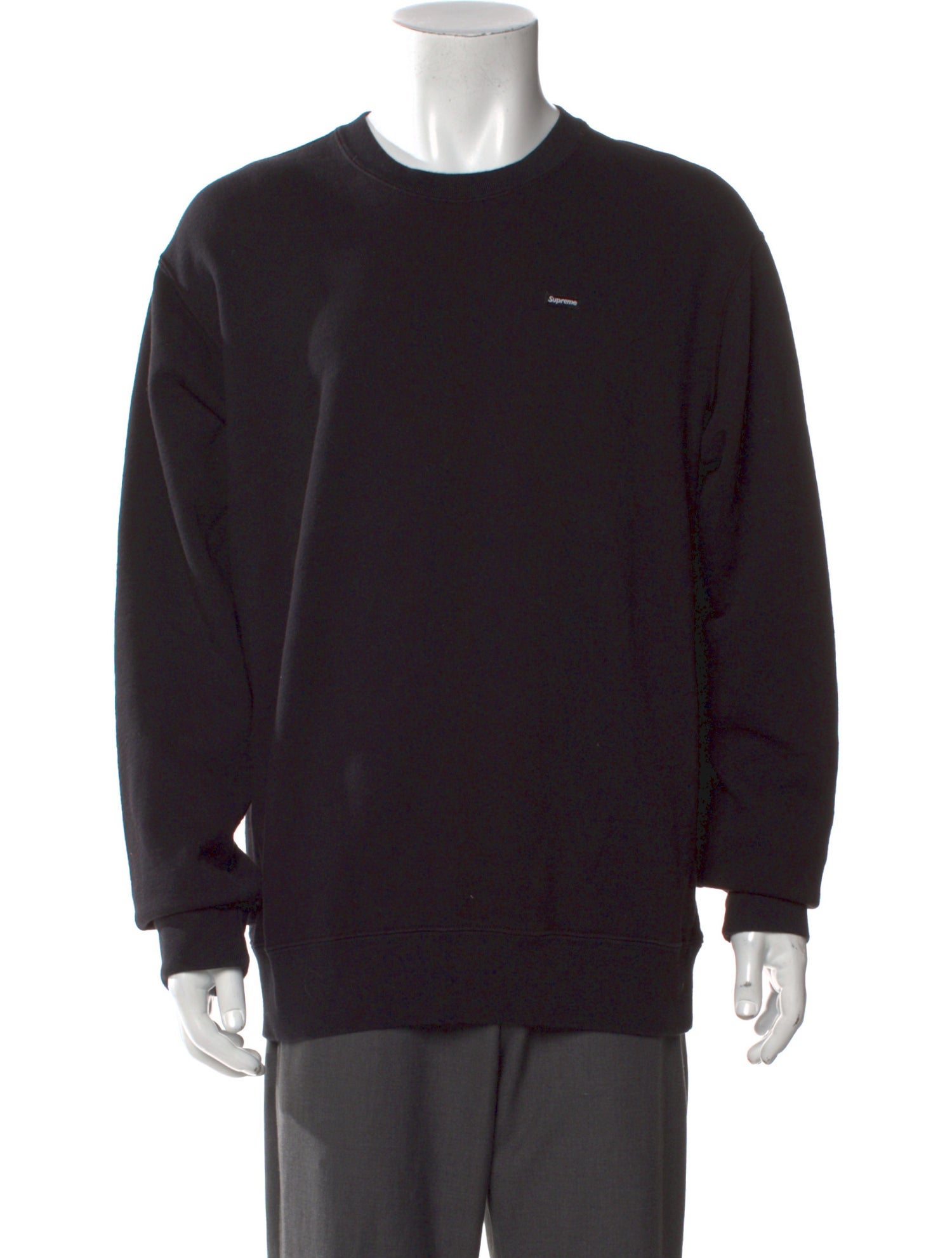 Supreme Small Box Crewneck Graphic Print Sweatshirt