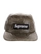 Supreme Laminated Box Weave Camp Cap