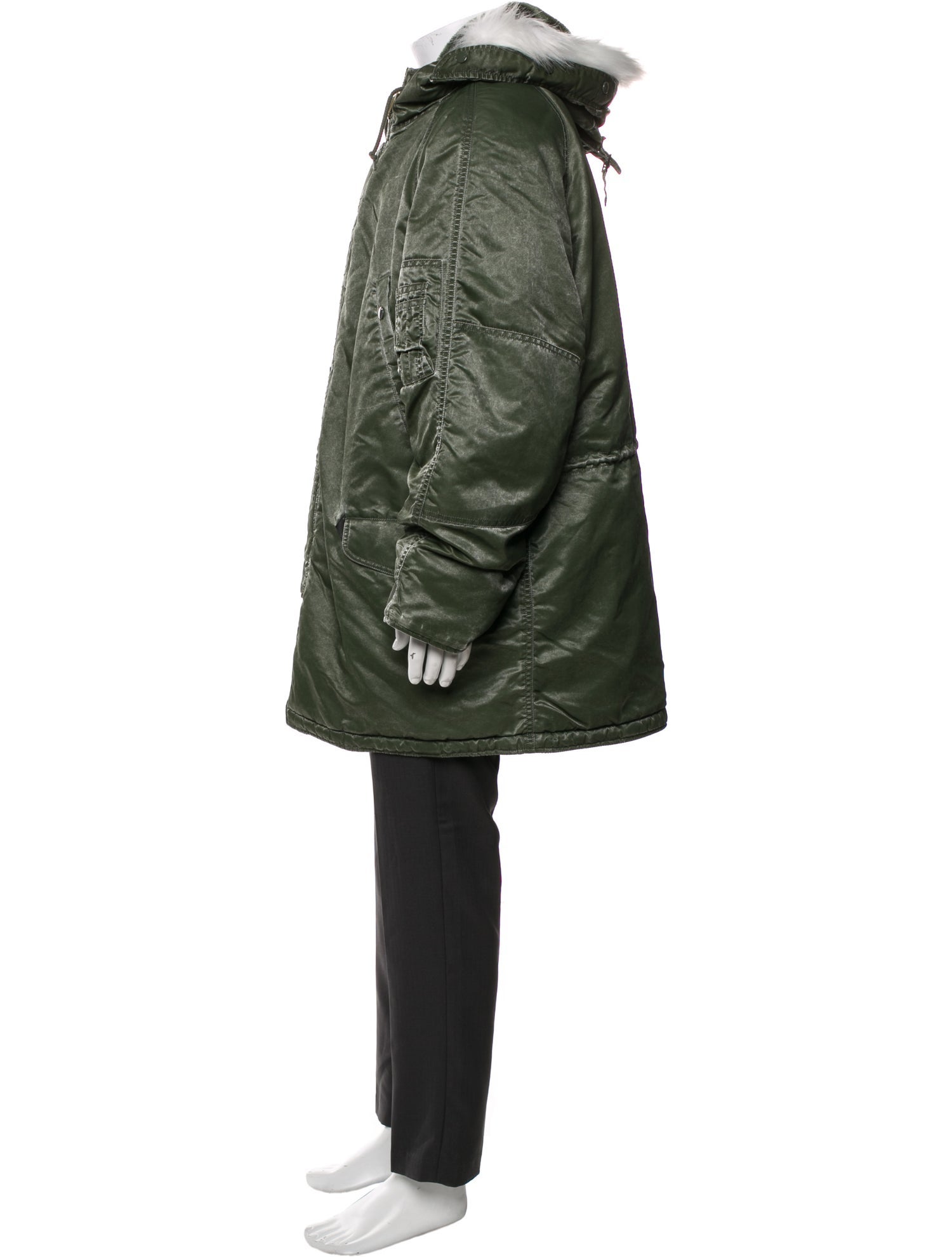 Supreme 2024 Washed Flight Satin N-3B Parka Parka w/ Tags