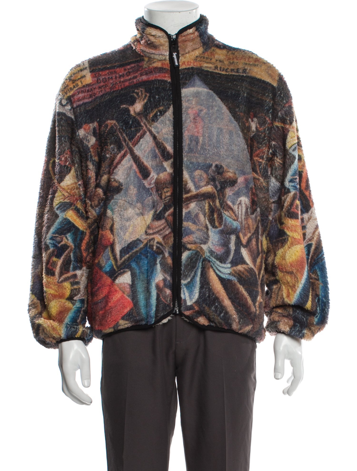 Supreme 2025 Ernie Barnes Fleece Jacket