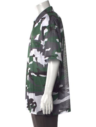 Supreme 2020 Camo Mesh S/S Shirt