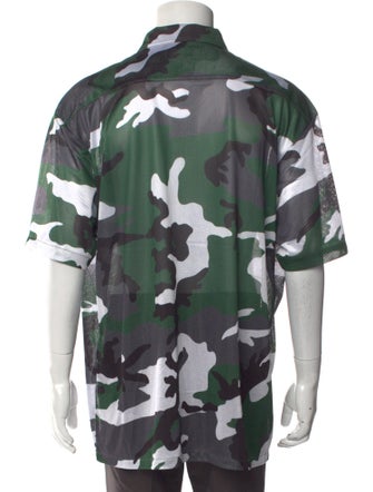 Supreme 2020 Camo Mesh S/S Shirt