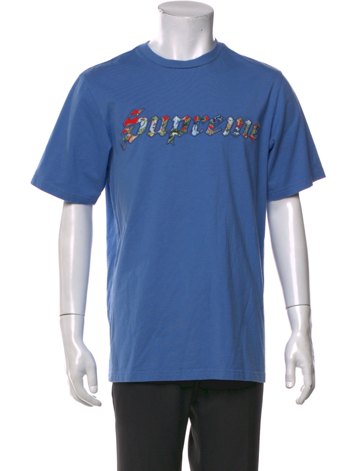 Supreme 2021 Floral Appliqué T-Shirt