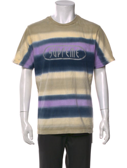 Supreme 2019 Rainbow Stripe T-Shirt