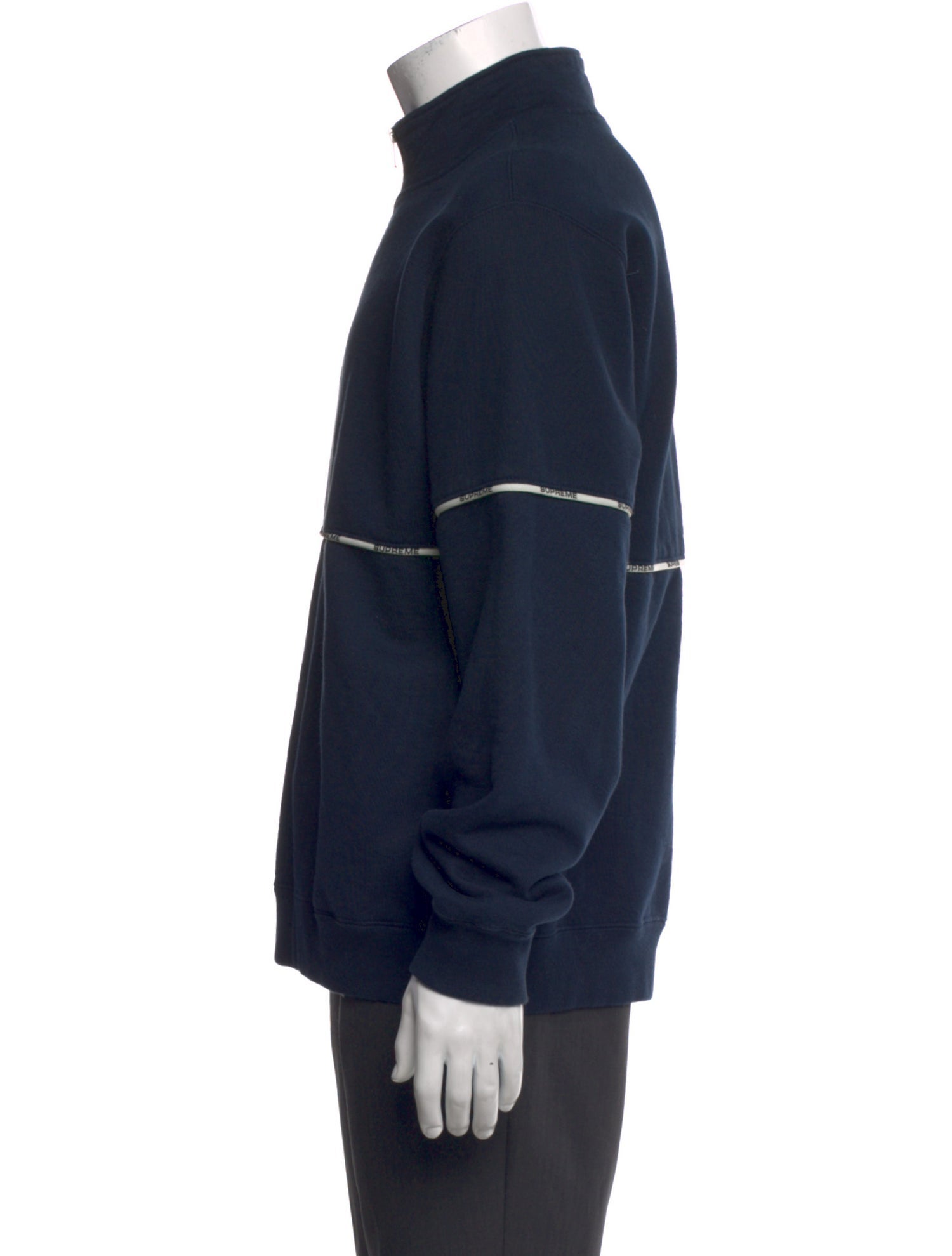 Supreme 2018 Logo Piping Sweatshirt