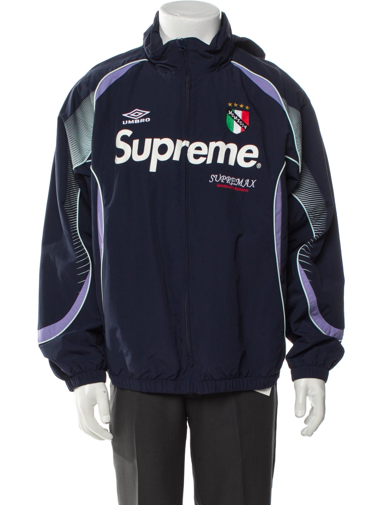 Supreme Graphic Print Windbreaker