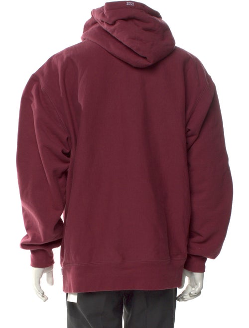 Supreme 2021 Box Logo 'Plum' Hoodie