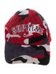 Supreme x Nike Arc Corduroy 'Red Camo' 6-Panel Cap