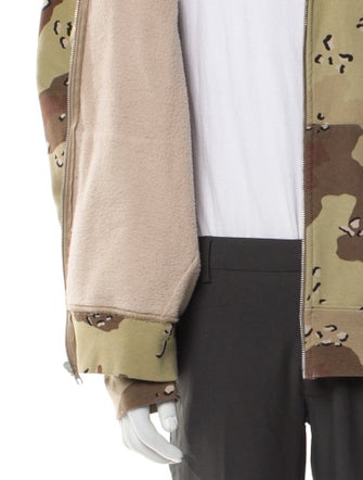 Supreme 2020 Small Box Logo Zip-Up 'Chocolate Chip Camo' Hoodie