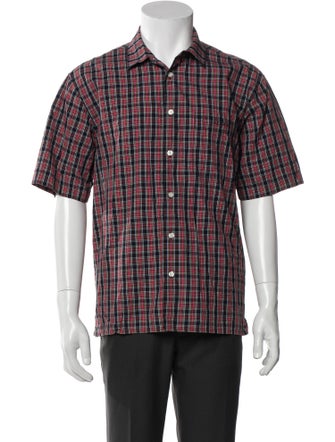 Supreme 2024 Loose Fit Mini Plaid S/S Shirt